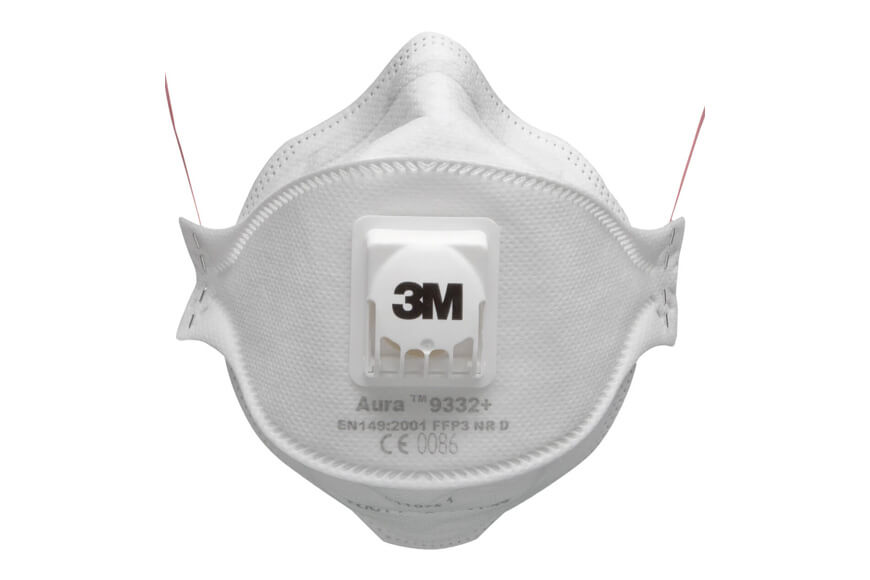 3M™ Aura™ 9332+ Partikelmaske mit FFP3 NR D