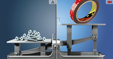 Gewichtreduktion von 3M VHB Klebeband
