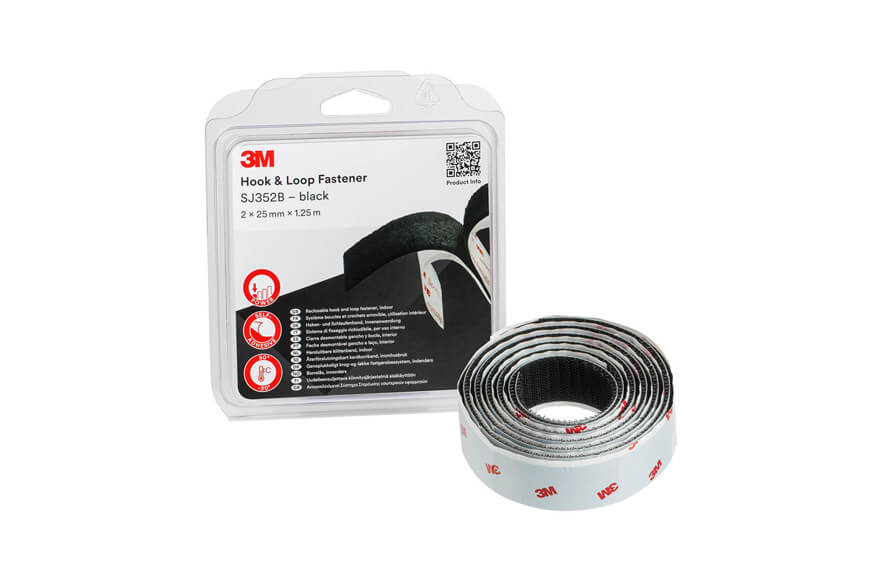 3M SJ352B Blister schwarz