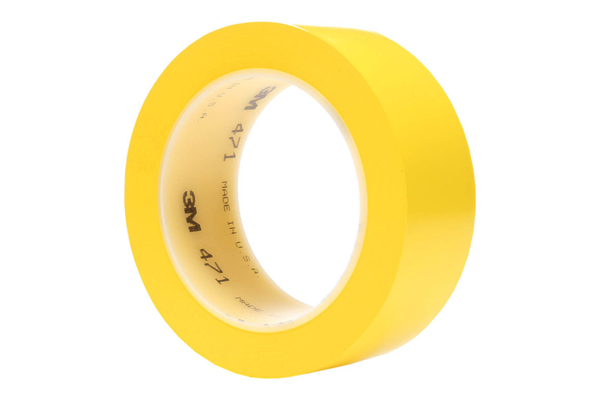 3M™ Weich-PVC-Klebeband 471F 50 mm gelb
