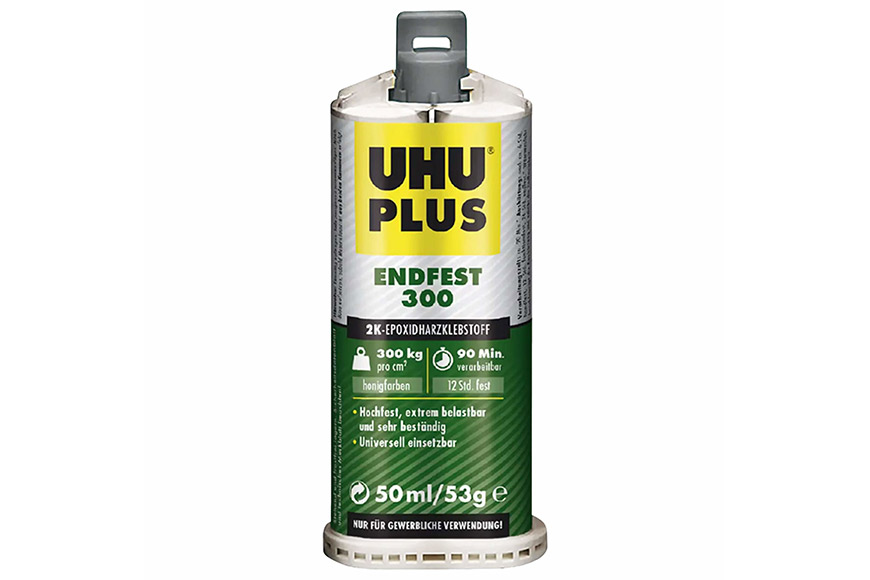 UHU plus endfest 300 2-K-Epoxidharzklebstoff 50 ml Doppelkartusche UHU plus endfest 300 2-K-Epoxidharzklebstoff 50 ml Doppelkartusche