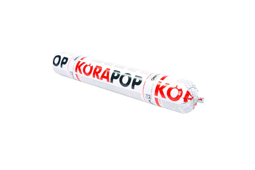 Körapop 225 Montagekleb- und Dichtstoff 600 ml Schlauchbeutel weiß, schwarz, grau