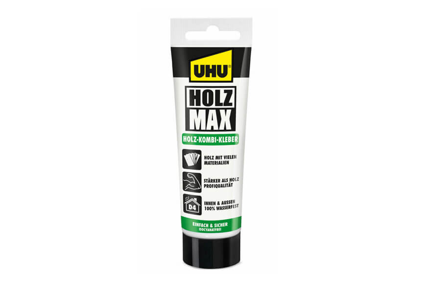 UHU Holz Max Montagekleb- und Dichtstoff 100 g Tube