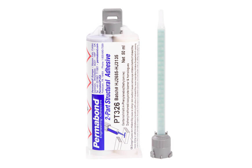 Permabond® PT326 50 ml Doppelkartusche und Düse