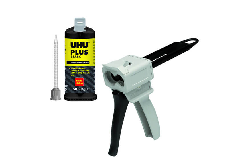 UHU plus black Starterpaket