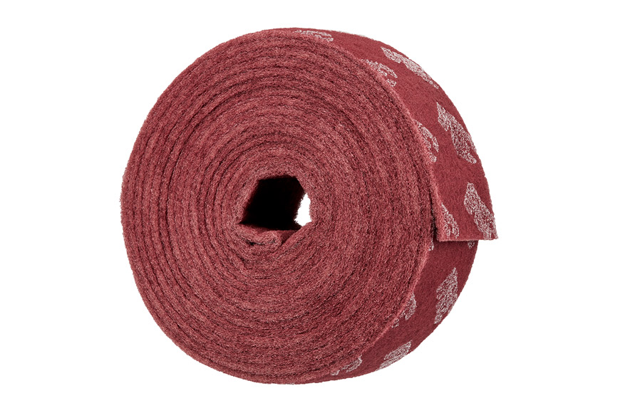3M™ Scotch-Brite™ CF-RL A very fine Faservliesrolle rot