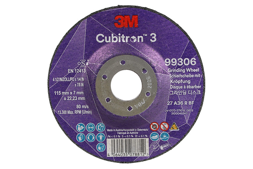 3M™ Cubitron™ 3 99306 Schruppscheibe, 125 mm, 36+