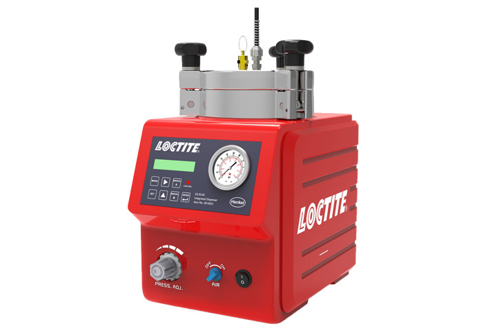 Loctite EQ RC40 Loctite® RC40 Halbautomatisches, integriertes Dosiergerät mit Leermeldesensor