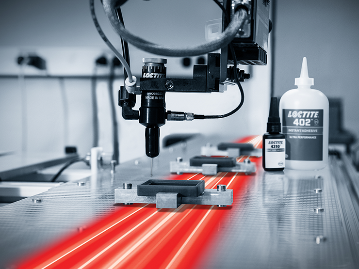 Loctite Klebstoffe und Automatisierungslösungen