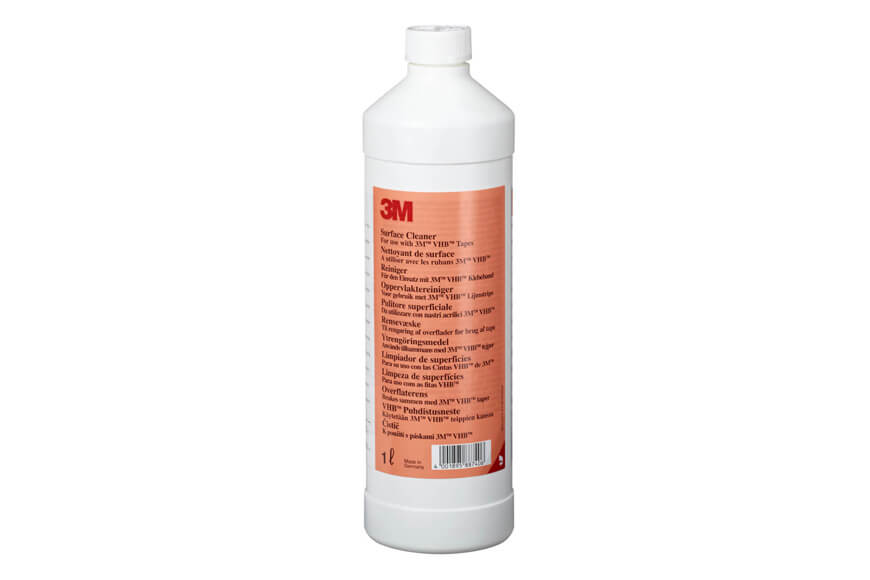 Der 3M™ VHB™ Oberflächenreiniger 8986 1 Liter Flasche