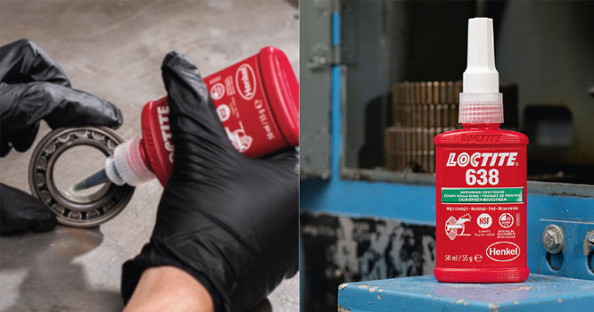 Fügen eines Kugellagers mit LOCTITE® 638
