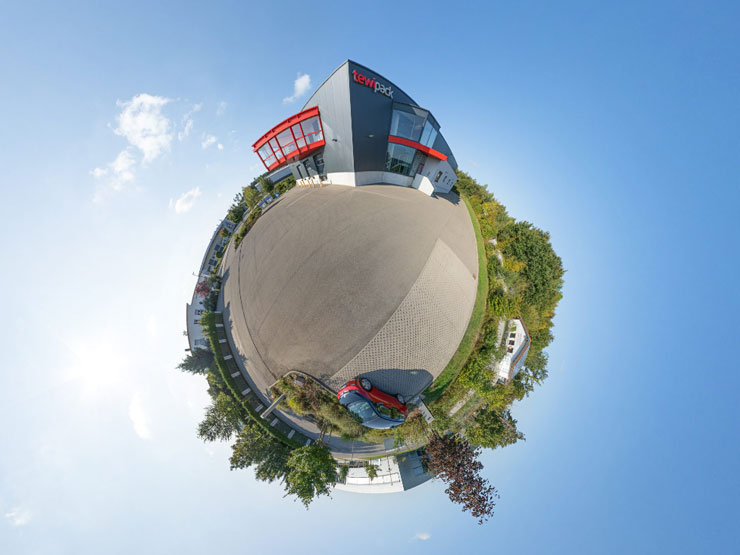 Startfoto 360 Grad Rundgang Logistikzentrum